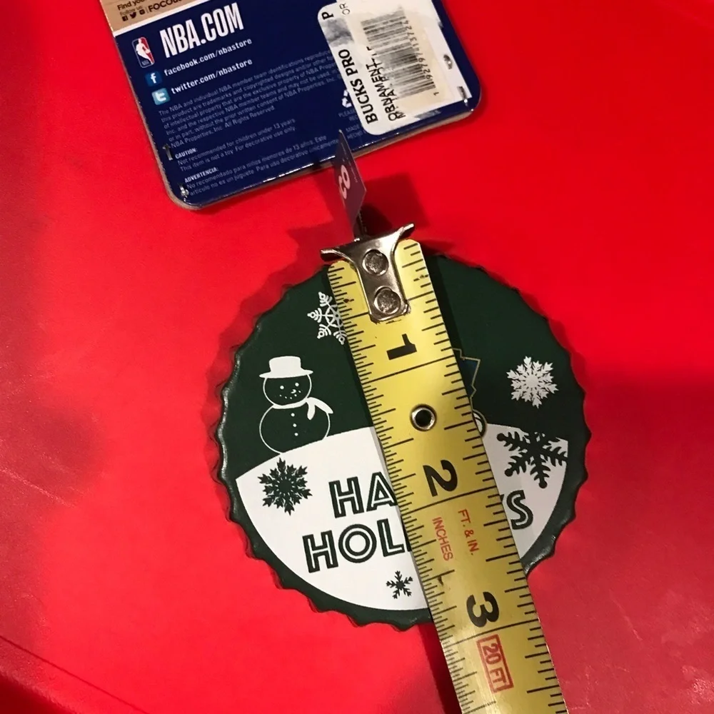 🎄NBA BUCKS Ornament